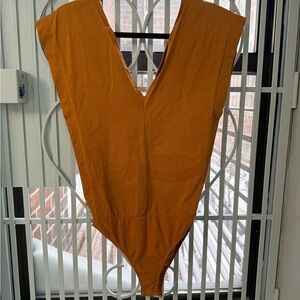 Mustard Zara Bodysuit